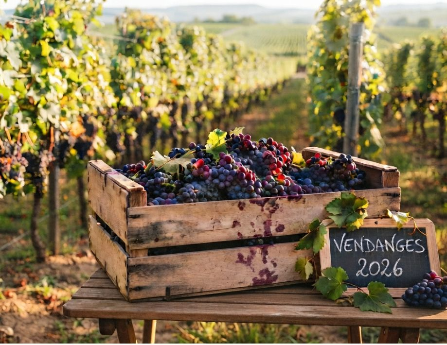C’est parti pour les vendanges !